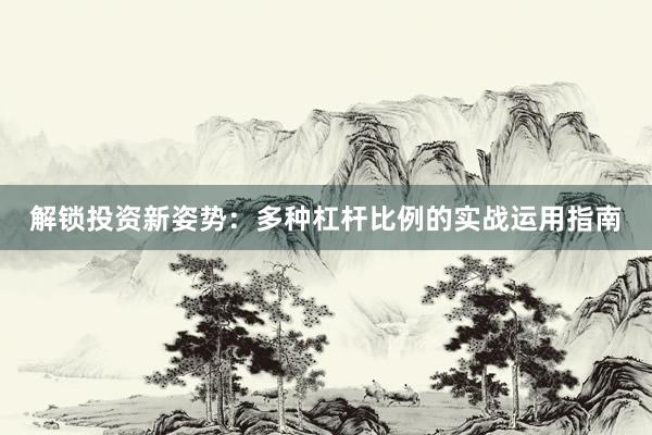 解锁投资新姿势：多种杠杆比例的实战运用指南
